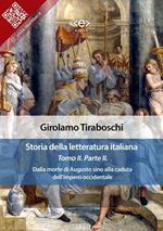 Storia della letteratura italiana. Vol. 2/2: Storia della letteratura italiana