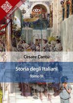 Storia degli italiani. Vol. 3