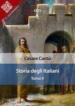 Storia degli italiani. Vol. 5