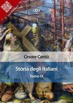 Storia degli italiani. Vol. 9