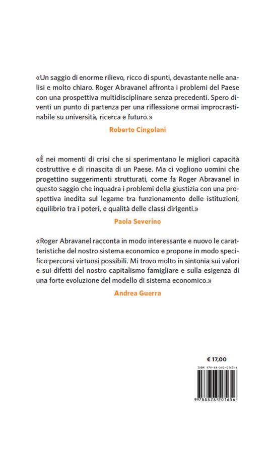 Aristocrazia 2.0. Una nuova élite per salvare l’Italia - Roger Abravanel - 3