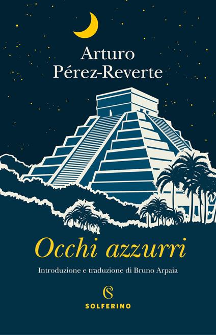 Occhi azzurri - Arturo Pérez-Reverte - copertina