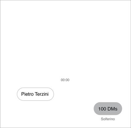 100DMs. Ediz. Illustrata - Pietro Terzini - copertina