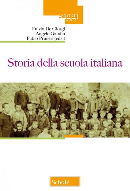 Storia della scuola italiana - copertina