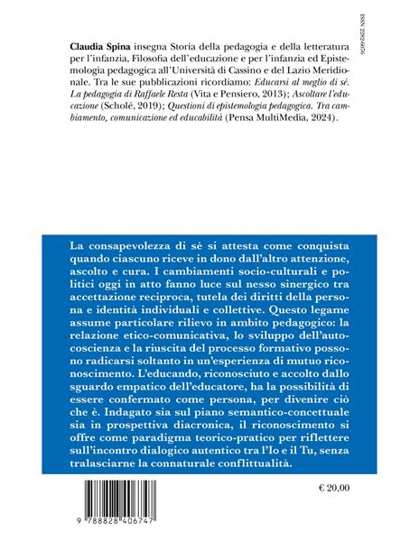 Riconoscimento - Claudia Spina - 2