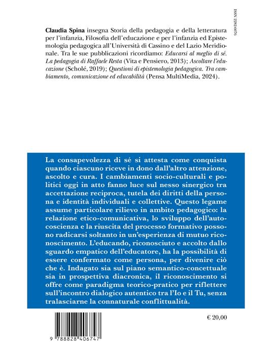 Riconoscimento - Claudia Spina - 2