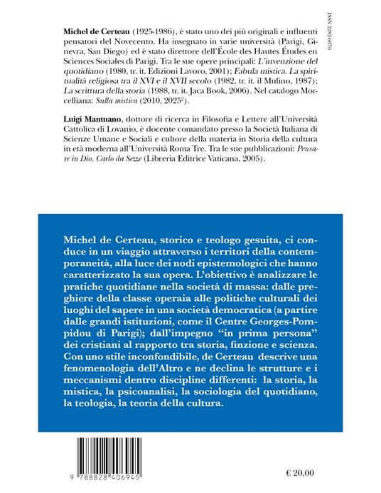 In prima persona. Tra cultura e politica - Michel de Certeau - 2