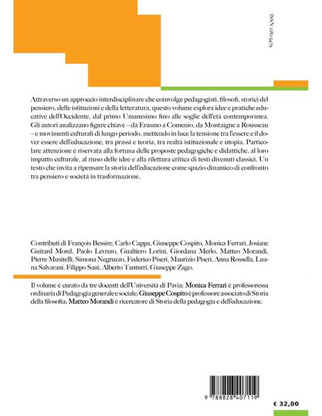 La pedagogia in età moderna. Autori e movimenti - 2