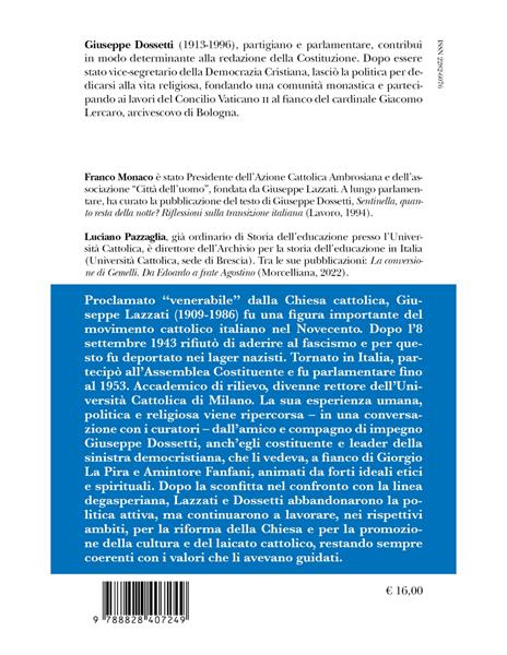 Giuseppe Lazzati tra spiritualità e politica - Giuseppe Dossetti - 2