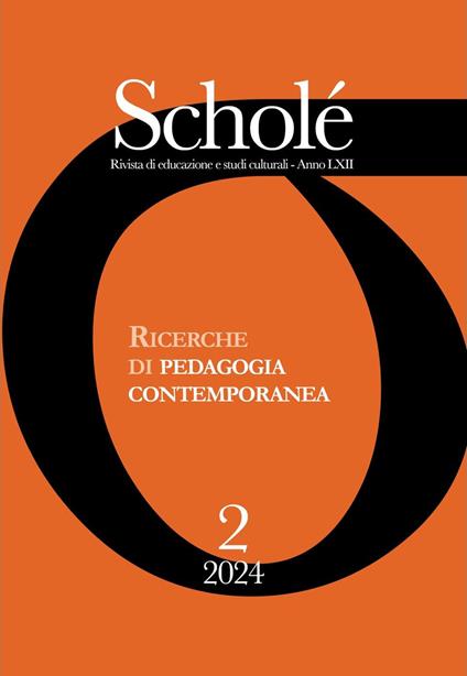 Scholé. Rivista di educazione e studi culturali (2024). Vol. 2 - copertina