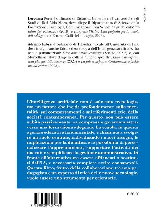 Insegnare con l'intelligenza artificiale - Adriano Fabris,Loredana Perla - 2
