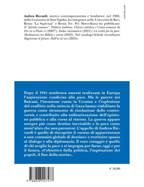 Il coraggio della pace - Andrea Riccardi - 2