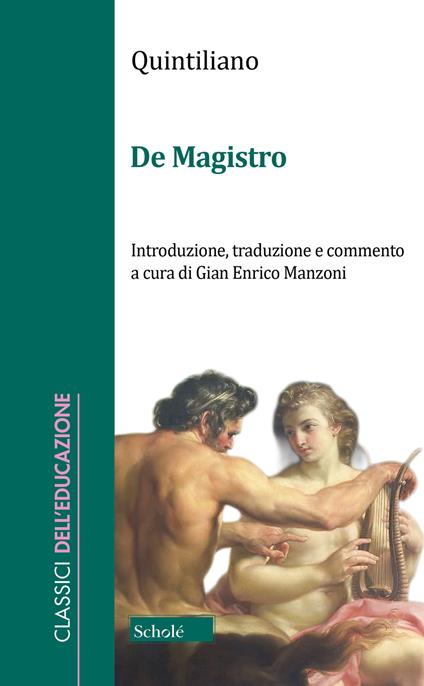 De magistro - M. Fabio Quintiliano - copertina
