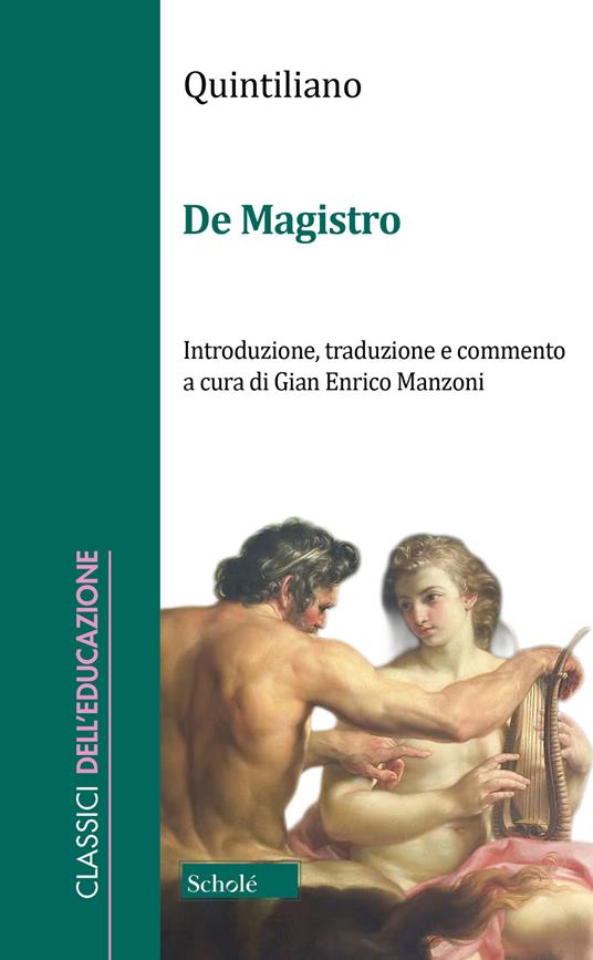 De magistro - M. Fabio Quintiliano - copertina