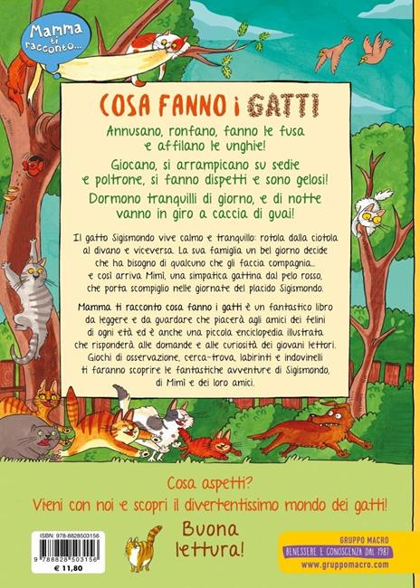 Mamma ti racconto... cosa fanno i gatti. Ediz. a colori - Nicola Kurchaska,Joanna Wajs - 4
