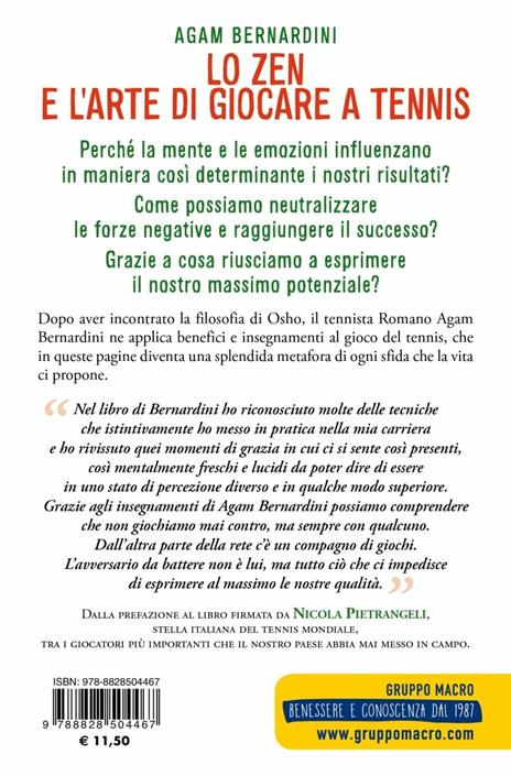 Lo zen e l'arte di giocare a tennis - Agam Bernardini - 2