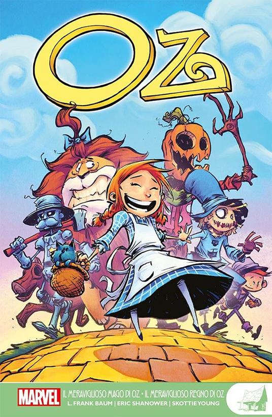 Il meraviglioso Mago di Oz-Il meraviglioso regno di Oz - L. Frank Baum,Eric Shanower,Skottie Young - copertina
