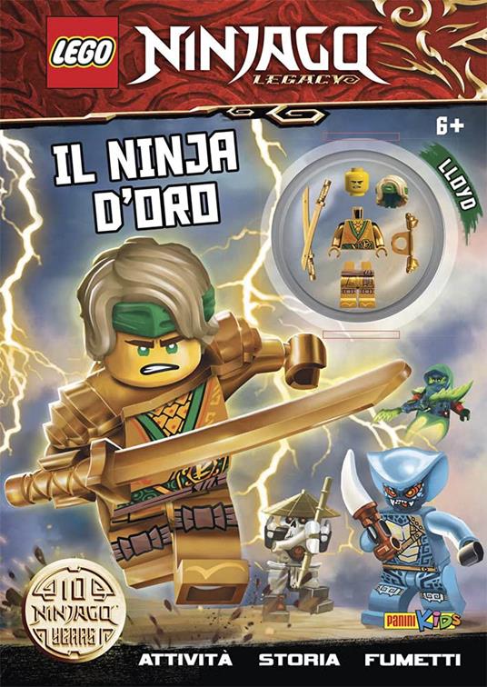 Il ninja d'oro. Lego Ninjago. Legacy. Con Giocattolo - copertina