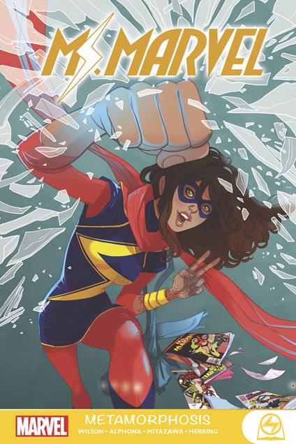 Metamorfosi. Ms. Marvel - G. Willow Wilson,Adrian Alphona,Takeshi Miyazawa - copertina
