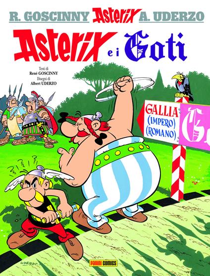 Asterix e i Goti - René Goscinny,Albert Uderzo - copertina