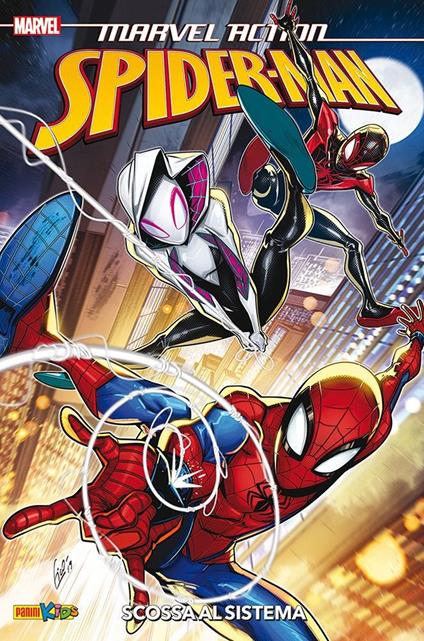 Spider-Man. Marvel action. Vol. 5: Scossa al sistema. - Fico Ossio,Brandon Easton - copertina