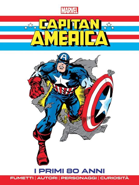 Capitan America. I primi 80 anni - Fabio Licari,Marco Rizzo - copertina
