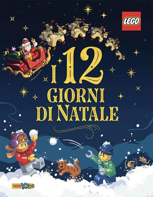 I 12 giorni del Natale. Lego Iconic. Ediz. a colori. Con gadget - copertina