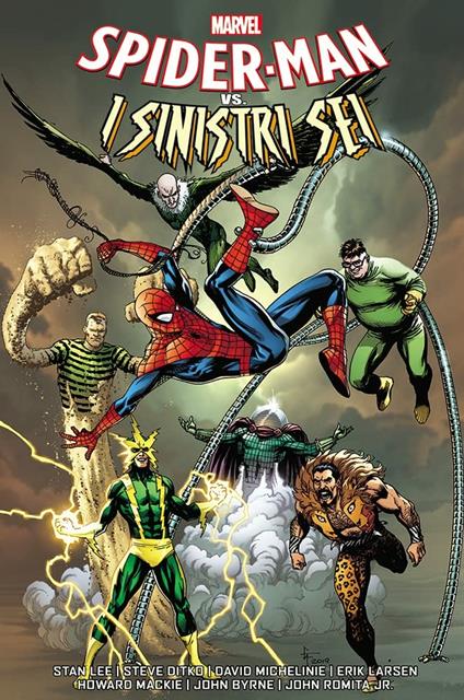 Spider-Man vs. i Sinistri Sei - copertina
