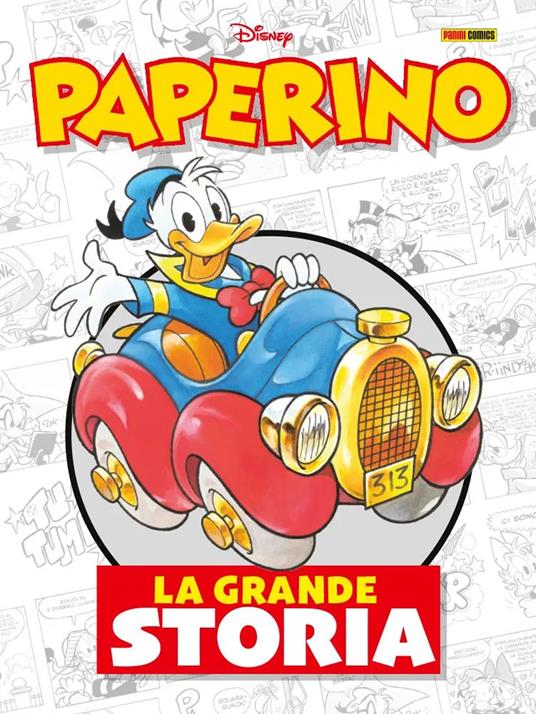 Paperino. La grande storia. Con 8 francobolli in metallo - copertina