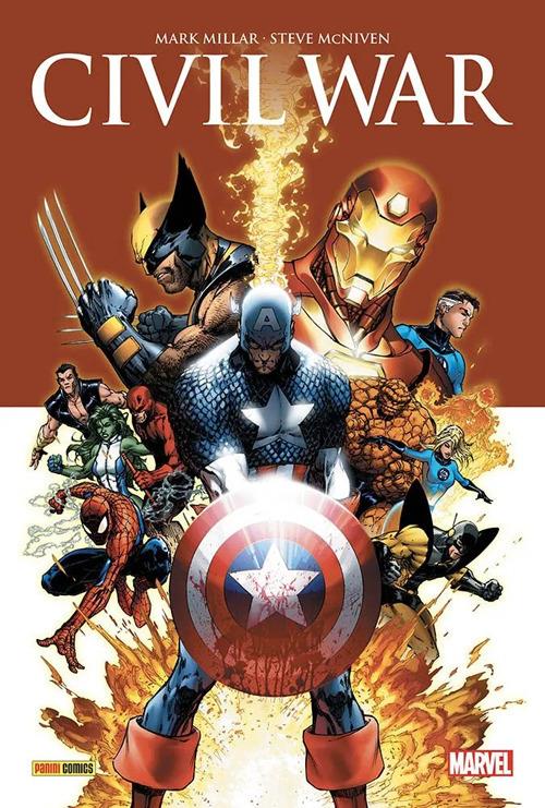 Civil war - Mark Millar,Steve McNiven - copertina
