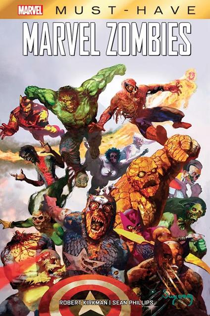 Marvel zombies - Robert Kirkman - copertina