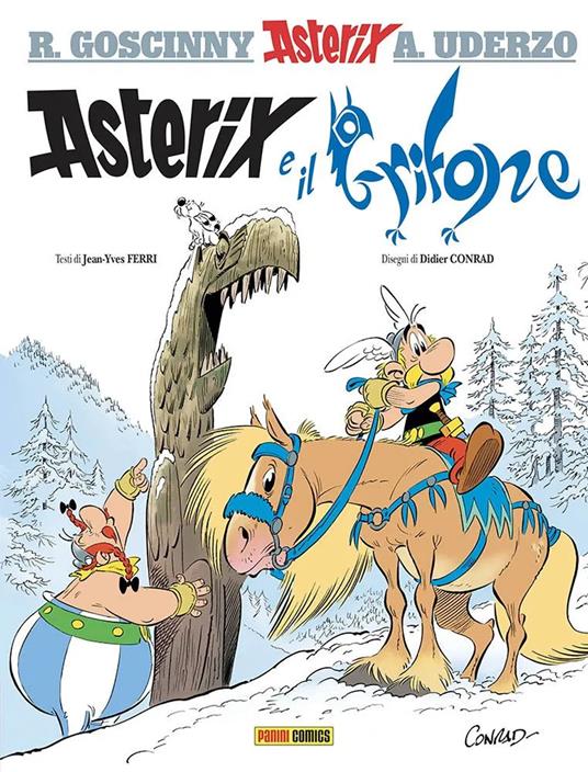 Asterix e il grifone - Jean-Yves Ferri - copertina