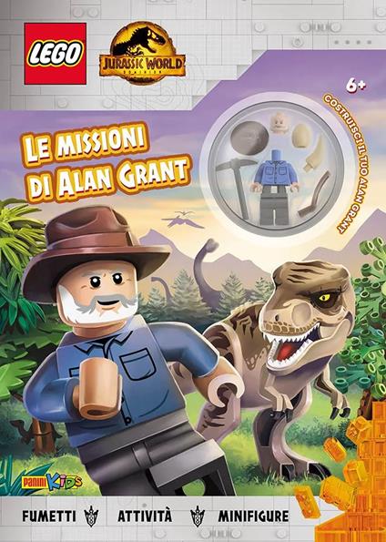 Le missioni di Alan Grant. Lego Jurassic World. Ediz. a colori. Con Giocattolo - copertina