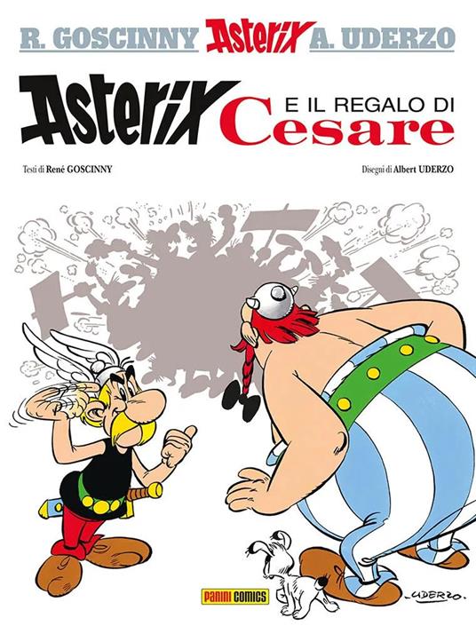 Asterix e il regalo di Cesare - René Goscinny,Albert Uderzo - copertina