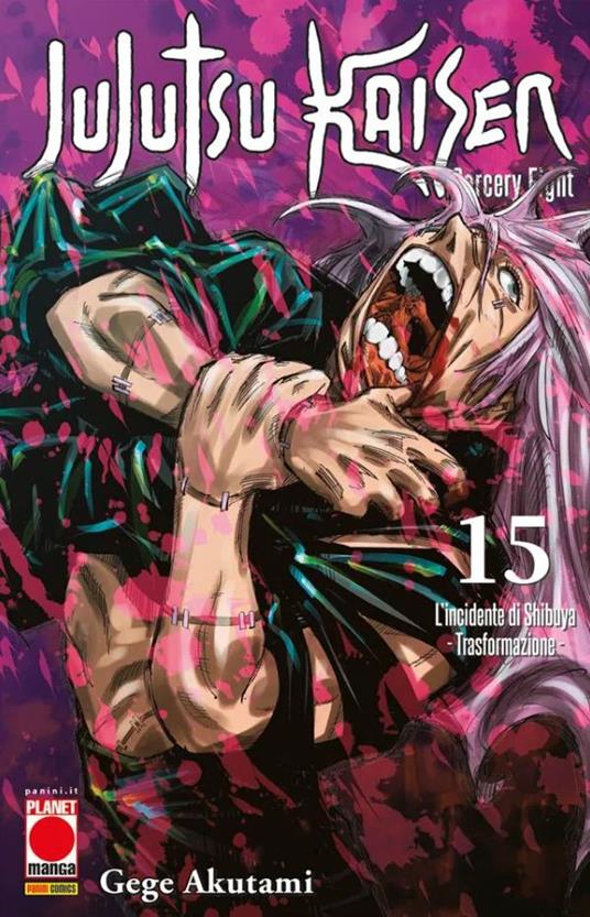 Jujutsu Kaisen. Sorcery Fight. Vol. 15: L'incidente di Shibuya - Trasformazione - Gege Akutami - copertina