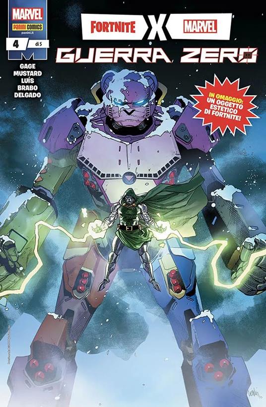 Guerra zero. Fortnite x Marvel. Vol. 4 - Christos N. Gage,Donald Mustard,José Luis - copertina