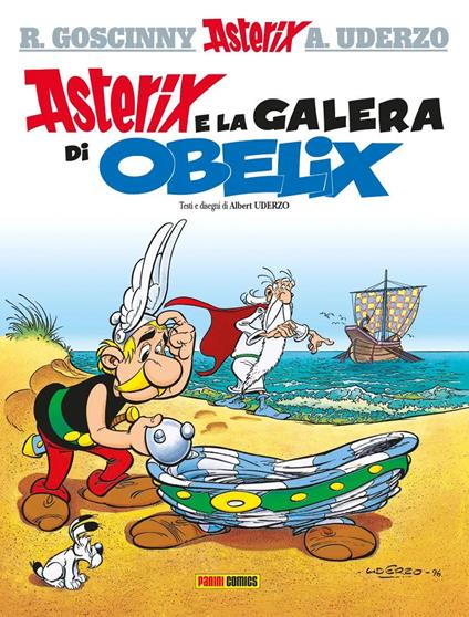 Asterix e la galera di Obelix - René Goscinny,Albert Uderzo - copertina