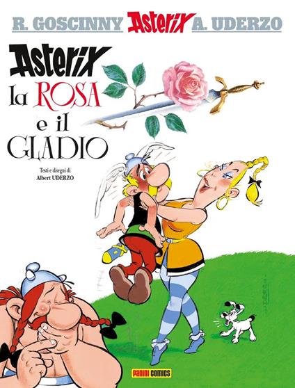Asterix, la rosa e il gladio. Asterix collection - Albert Uderzo - copertina
