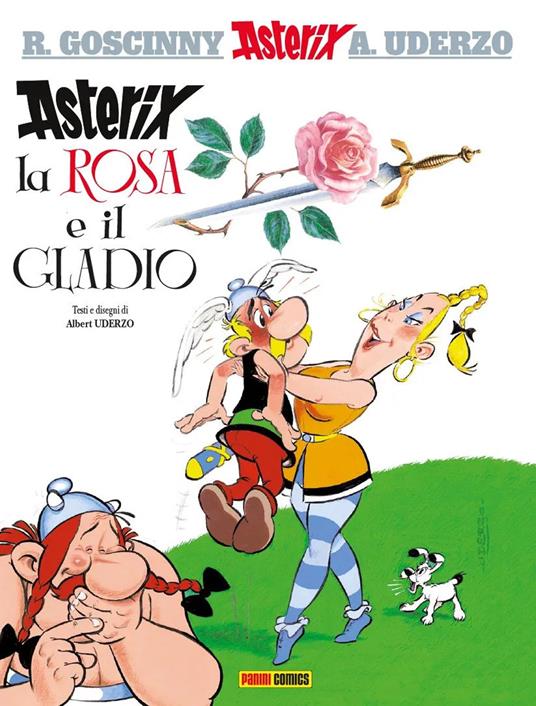Asterix, la rosa e il gladio. Asterix collection - Albert Uderzo - copertina