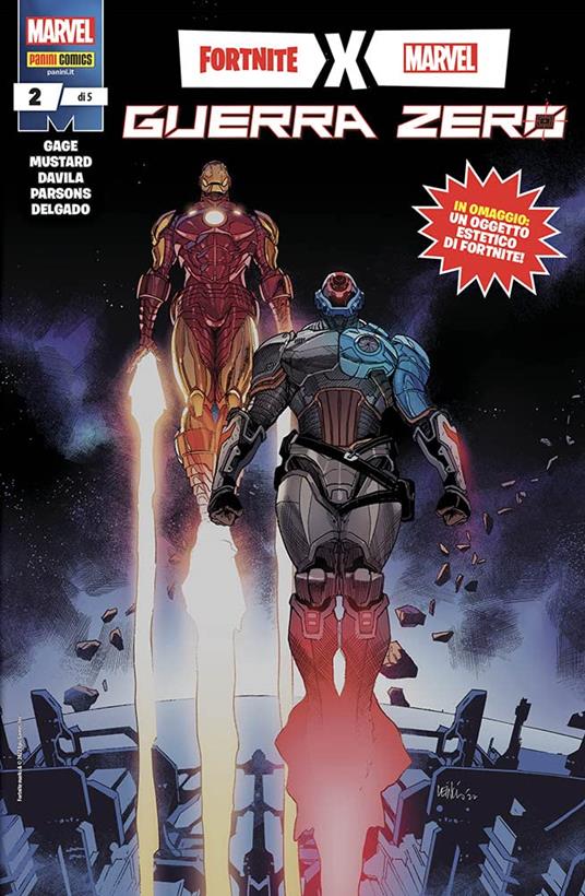 Guerra zero. Fortnite x Marvel. Vol. 2 - Christos N. Gage,Donald Mustard,Sergio Davila - copertina