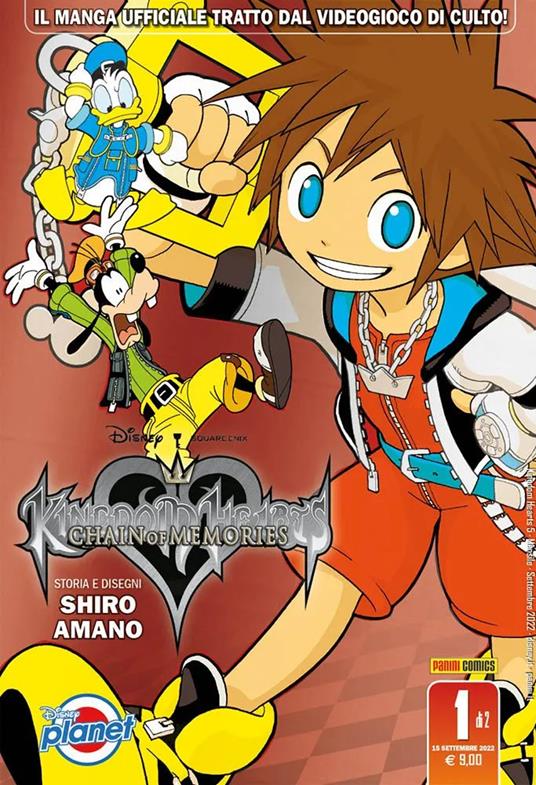 Kingdom Hearts. Chain of memories. Silver. Vol. 1 - Shiro Amano - copertina
