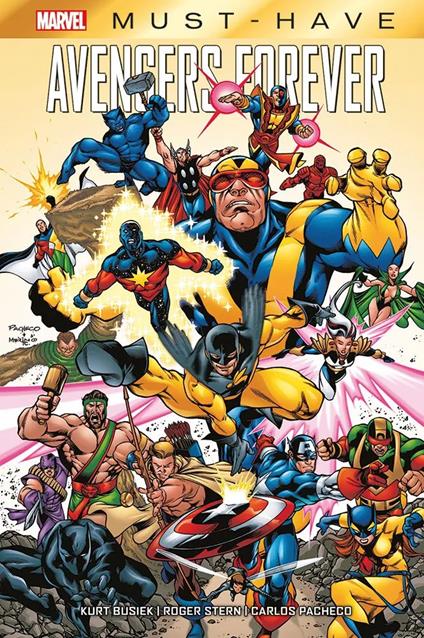 Avengers forever - Carlos Pacheco,Roger Stern,Kurt Busiek - copertina