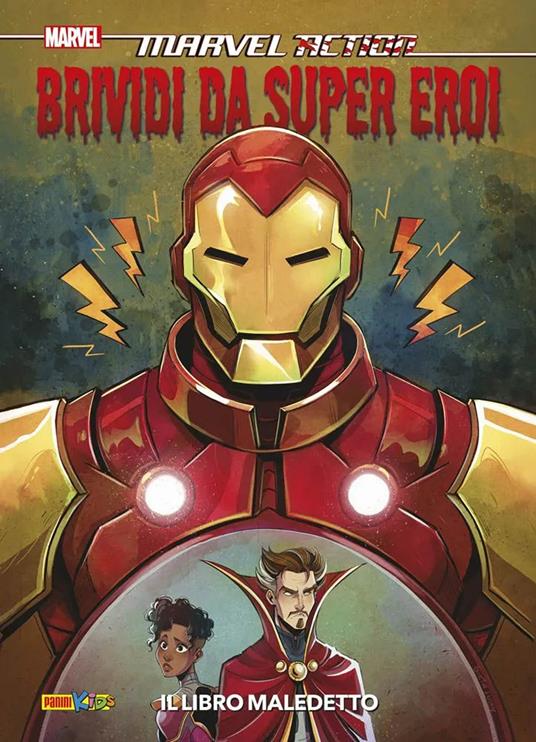 Brividi da super eroe. Il libro maledetto. Marvel action - copertina