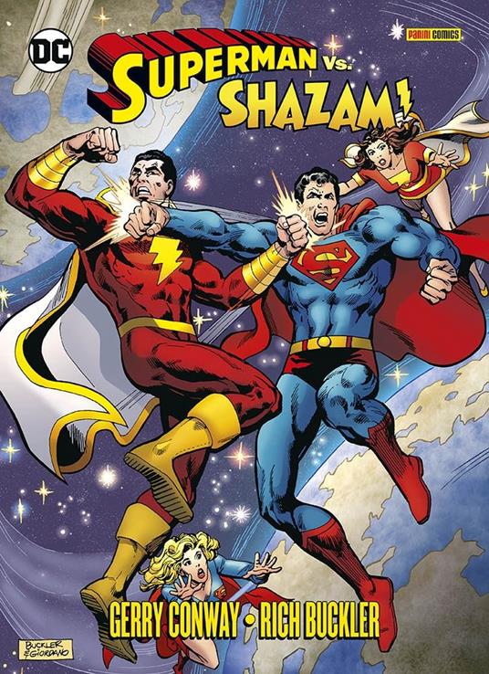 Superman vs Shazam! - Gerry Conway,Rich Buckler - copertina