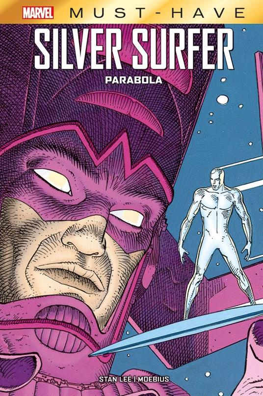 Parabola. Silver Surfer - Stan Lee,Moebius - copertina