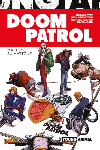 Doom Patrol - Gerard Way,Nick Derington - copertina
