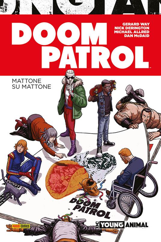 Doom Patrol - Gerard Way,Nick Derington - copertina