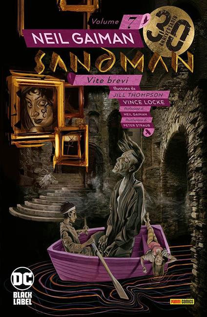 Sandman library. Vol. 7: Vite brevi - Neil Gaiman - copertina
