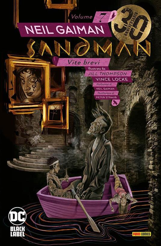 Sandman library. Vol. 7: Vite brevi - Neil Gaiman - copertina