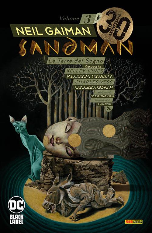 Sandman library. Vol. 3: Le terre del sogno - Neil Gaiman - copertina